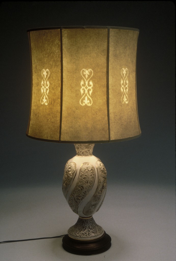 Watermarked Lamp, by Helen Hiebert
