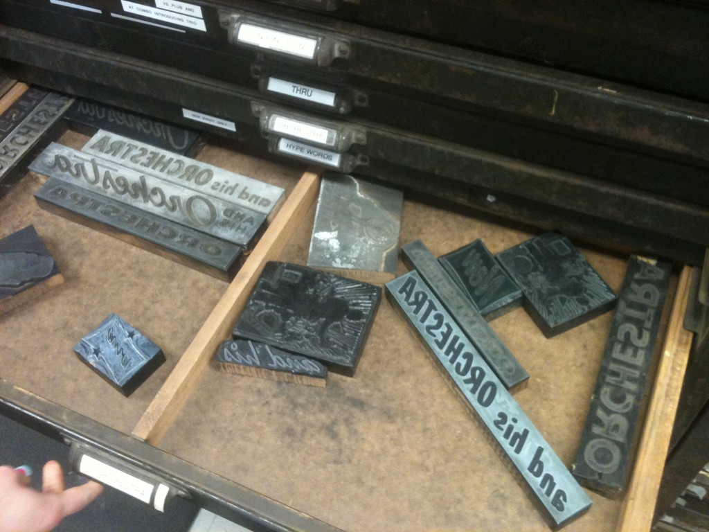 wood type from Globe