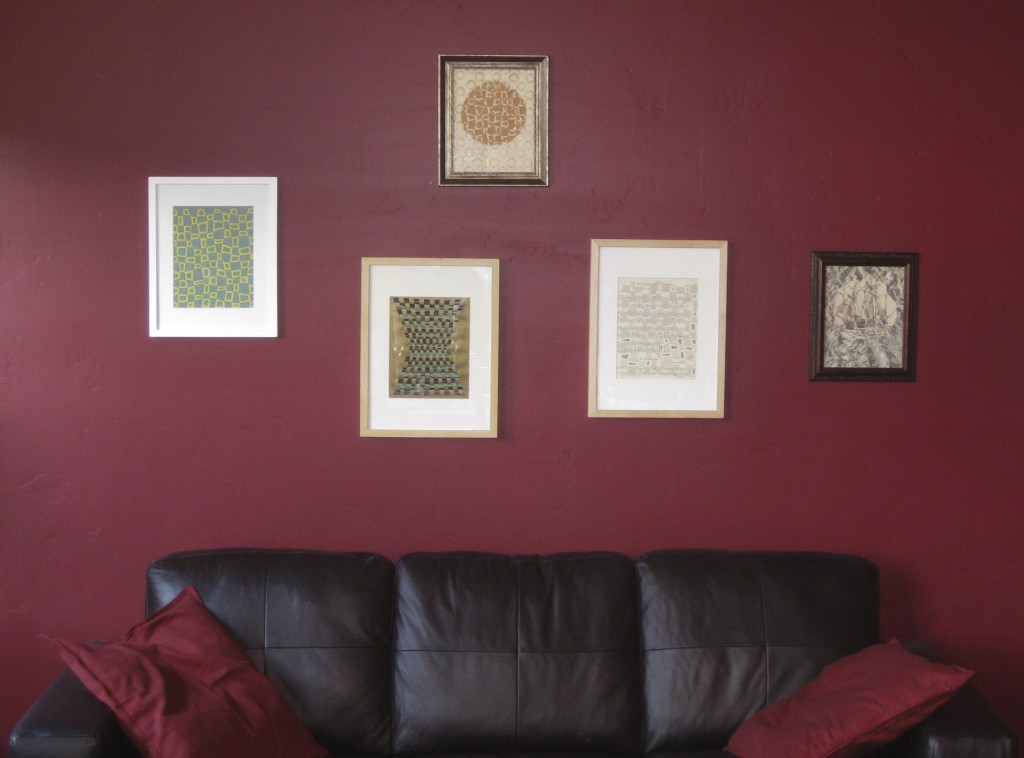 Paper Weavings on My Wall