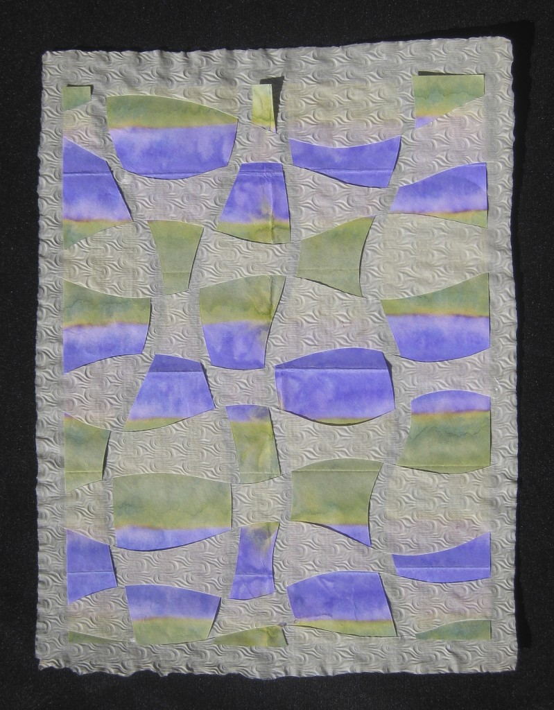 © 2013 Helen Hiebert, 100 x 100 Paper Weavings #12, 10" x 8", $100