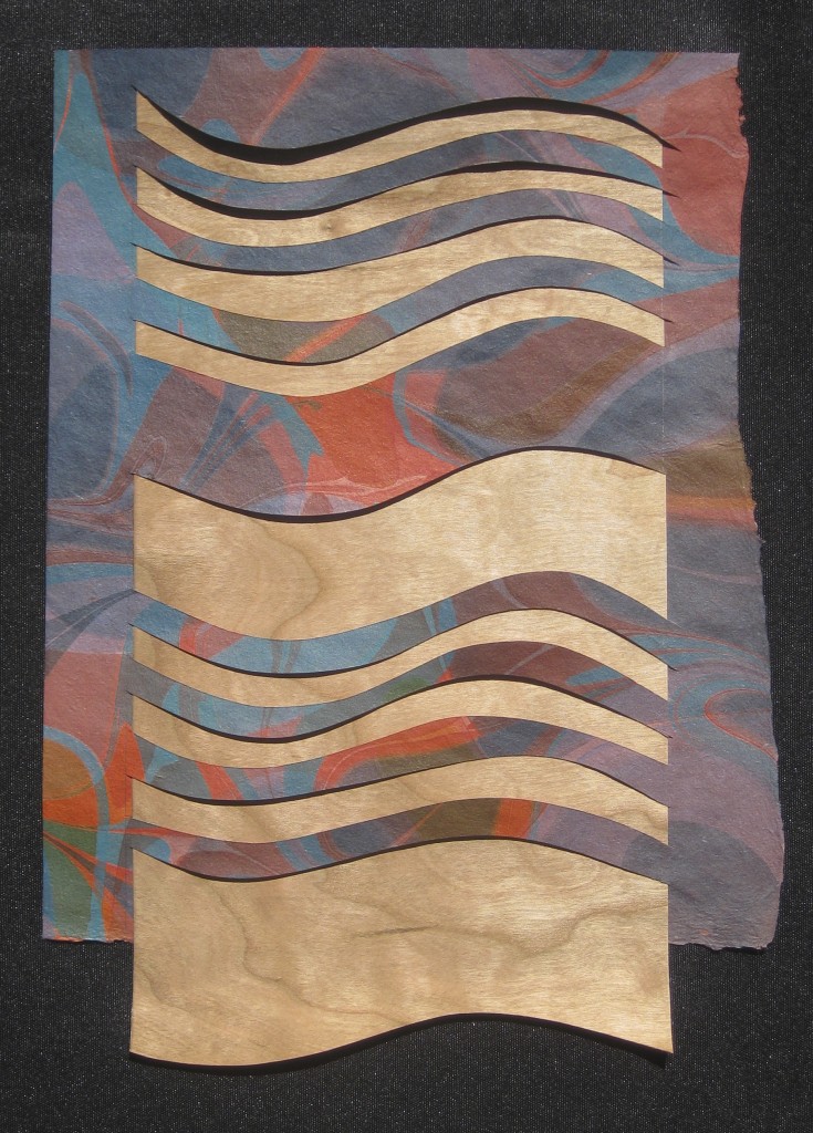 © Helen Hiebert, 100 x 100 Paper Weavings #17, 10" x 8", $100