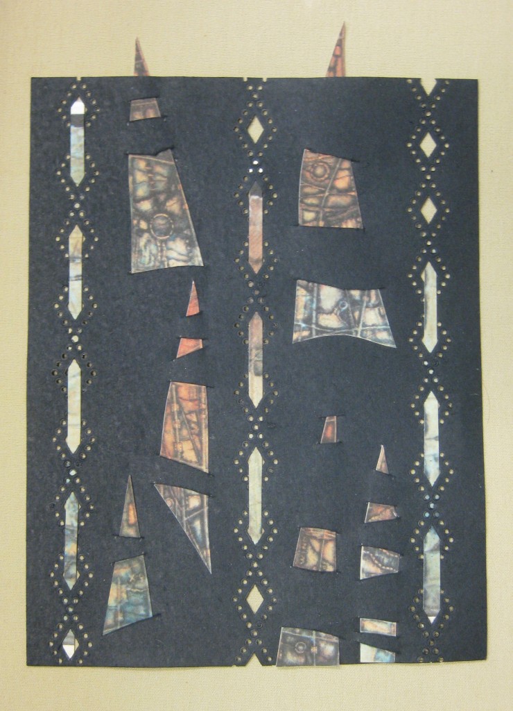 © Helen Hiebert, 100 x 100 Paper Weavings, #30,  10" x 8", $100