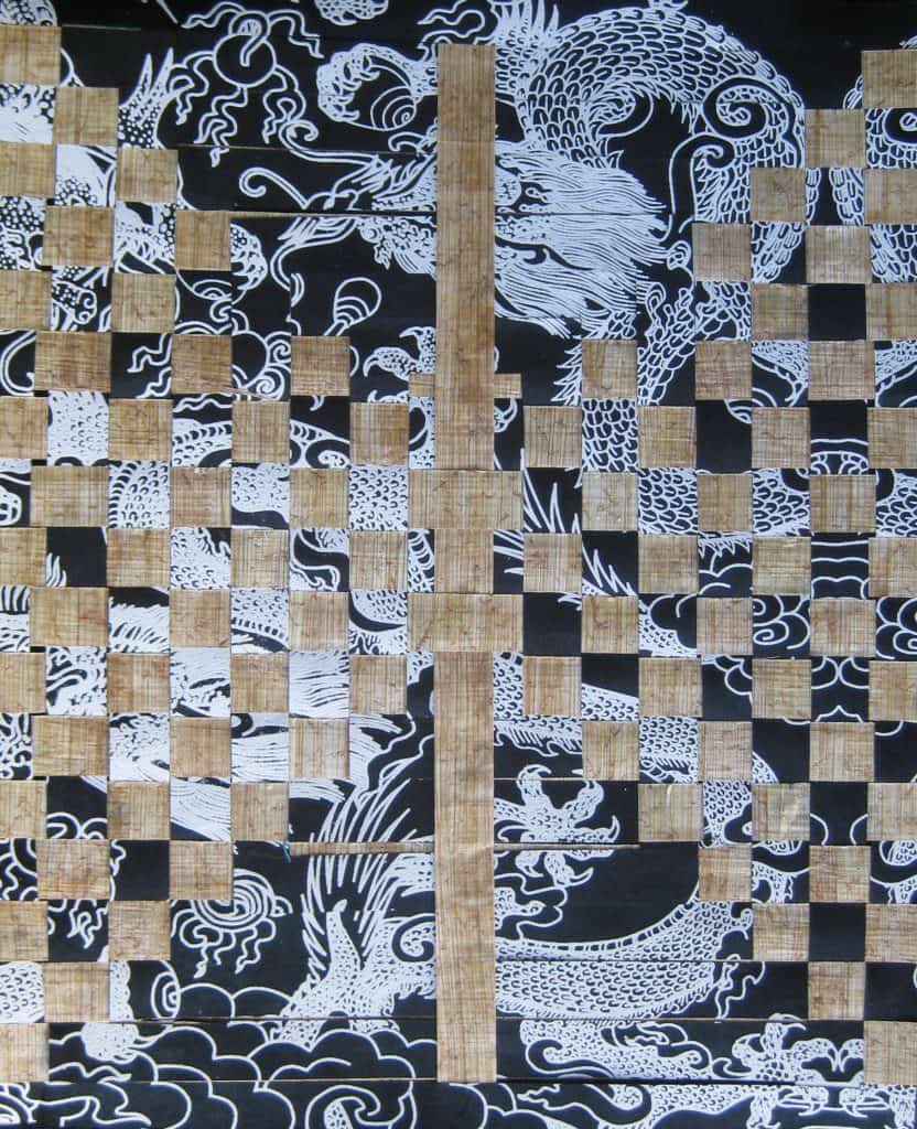 © Helen Hiebert, 100 x 100 Paper Weavings, #59,  10" x 8", $100