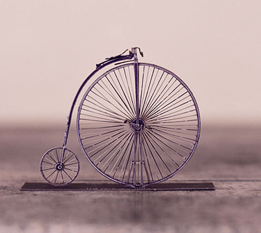 Upon A Fold: PAPER BICYCLE MODEL – THE ORDINARY 1883