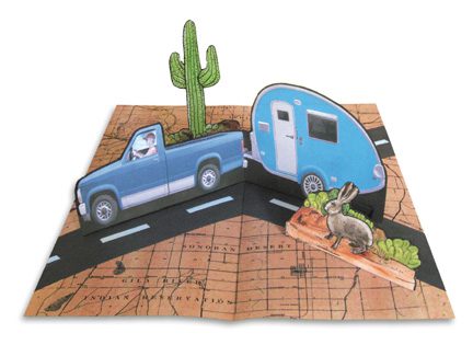 Truck and Trailer, from The Pocket Paper Engineer, Volume 3