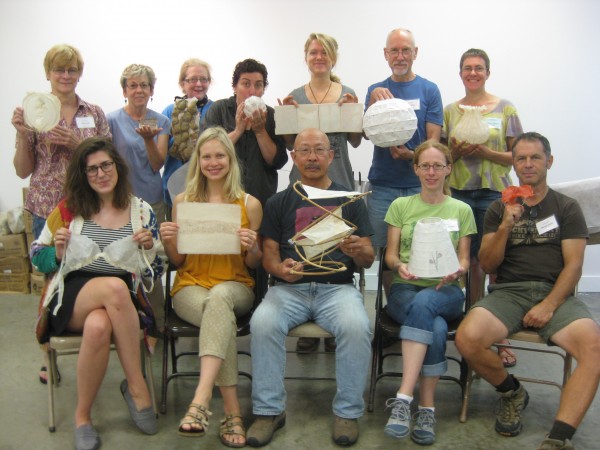 My class at Arrowmont, August 2014