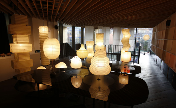 20th century designer Isamu Noguchi's Akari lamp was inspired by the lanterns used on Gifu fishing boats.