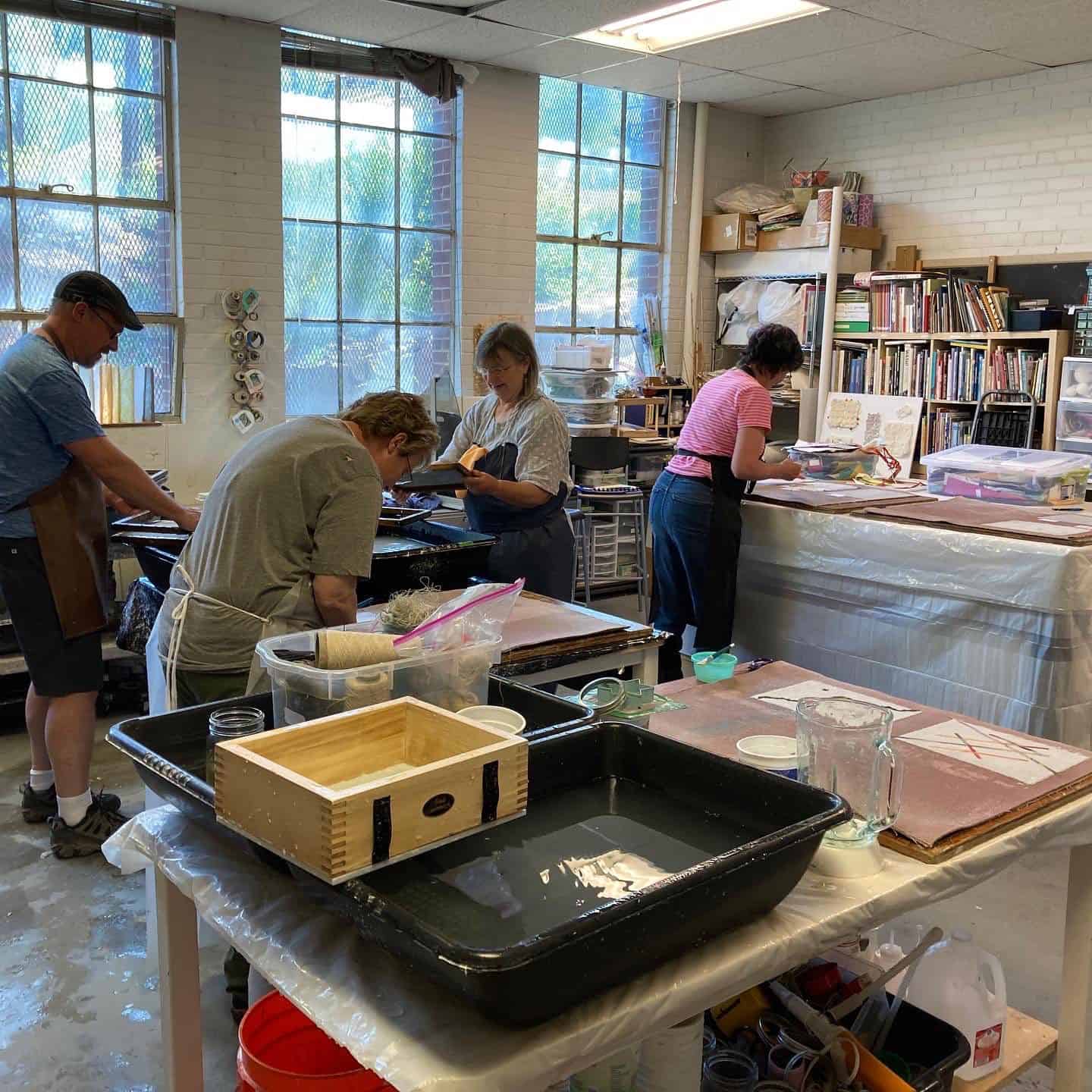 A Week of Papermaking Helen Hiebert Studio