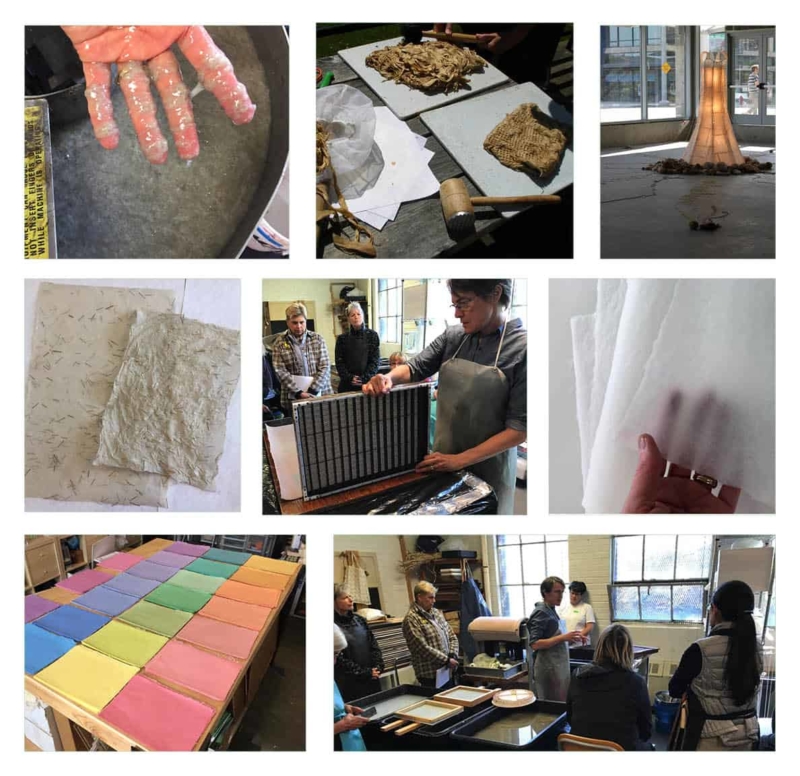 Papermaking Master Class Helen Hiebert Studio